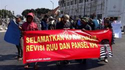 Dukung Revisi UU KPK, Masyarakat Kopi Gelar Aksi di Titik Nol Yogyakarta