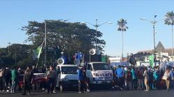 Suarakan Penolakan Revisi UU KPK, Ratusan Mahasiswa di Yogyakarta Turun ke Jalan