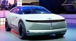 Hyundai Pamerkan Mobil Listrik Masa Depan Bergaya Retro