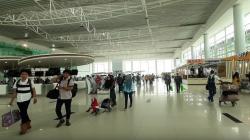 Pemudik di Bandara Sepinggan Meningkat hingga 13.000 Orang Per Hari<