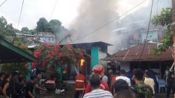 4 Rumah Warga di Belakang Asrama Militer Batu Merah Ambon Terbakar, 2 Tewas