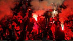 Suara Letusan Suar hingga 5 Kali Warnai Laga Persija Kontra PSIS di Bekasi