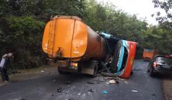 Bus Rosalia Indah Ditabrak Truk Tangki di Lampung, 8 Tewas, 24 Luka-Luka