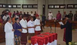 Pimpinan DPRD Buleleng Resmi Dilantik