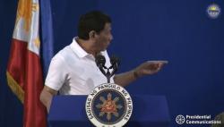 Ketika Pidato Presiden Filipina Rodrigo Duterte Diganggu Suara Tokek