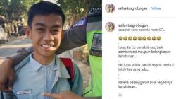 Valentino Rossi Ditilang  Polisi di Grobogan Jateng Gara-Gara Tak Punya SIM