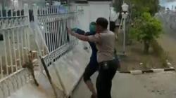 Aksi Dibubarkan Polisi, Mahasiswa di Bengkulu Rusak Mobil Patroli Lalulintas