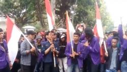 Video Ribuan Mahasiswa Kepung Balai Kota Bogor Tolak Revisi KUHP