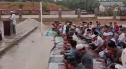 Detik-Detik Hujan Turun usai Warga Penajam Paser Utara Kaltim Menggelar Salat Istisqa