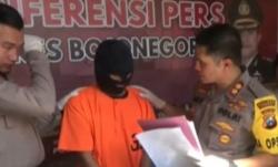 Tukang Parkir di Bojonegoro Ditangkap Todongkan Pistol ke Tetangga