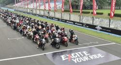Puluhan Komunitas Motor Honda Ramaikan Gelaran CBR Race Day 2019