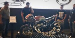 Royal Enfield Pamerkan Motor Kustom Cafe Racer The 30 di Kuztomfest 2019