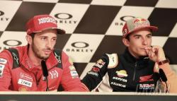 Sebentar Lagi Pensiun, Andrea Dovizioso Kenang Persaingan Sengit dengan Marc Marquez