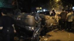 Mobil Pikap Pengangkut Kulit Durian Terguling di Medan, 1 Tewas dan 1 Luka Parah