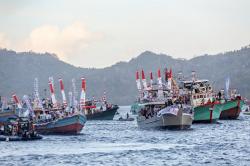Mengintip Keindahan Bahari Bitung lewat Festival Pesona Selat Lembeh