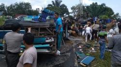 Ini Identitas 6 Korban Tewas dan 7 Luka Berat Kecelakaan Bus PMTOH di Kuansing Riau