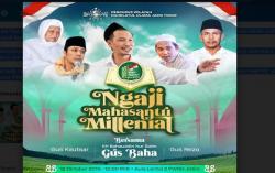 Hari Santri, PWNU Jatim Gelar Ngaji Milenial Bareng Gus Baha
