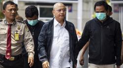 Ekspresi Wali Kota Medan Dzulmi Eldin saat Kena OTT KPK