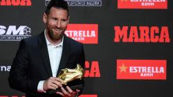Cetak 36 Gol Musim Lalu, Lionel Messi Meraih Sepatu Emas Keenam