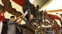 Suasana Gladi Kotor Pelantikan Presiden dan Wakil Presiden