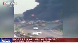 Kena Paku Bumi Proyek Kereta Api Cepat Jakarta-Bandung, Pipa Pertamina Terbakar Hebat