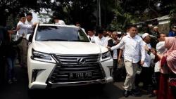 Deretan Mobil Prabowo Subianto, Paling Mahal Ternyata Lexus Keluaran 2002