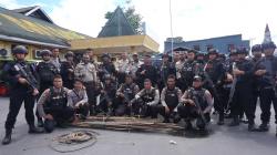 Razia Rumah Warga di Timika Papua, Polisi Dapati 39 Busur dan 200 Anak Panah