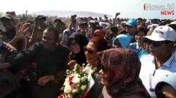 Video Haru Susi Pudjiastuti Disambut Ribuan Warga saat Pulang ke Pangandaran