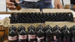 Penampakan Cairan Vape Mengandung Tembakau Gorila Disita Polisi