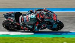 Petrucci Nyaris Terlindas, Quartararo Enggan Salahkan Sang Lawan