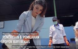 Daur Ulang Popok Bekas Jadi Pupuk & Media Tanam, Bukti PT Softex Indonesia Peduli Kelestarian Alam