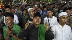 Ratusan Warga NU Ikuti Istigasah untuk Indonesia Aman dan Damai