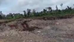 Viral Video Fenomena Tanah Bergerak di Kalimantan Utara