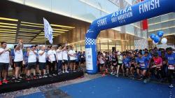 Astra Half Marathon Ajak 4.000 Pelari Kurangi Sampah Plastik Sekali Pakai