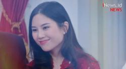 Hadiri Upacara Penghargaan Pahlawan Nasional, Angela Tanoesoedibjo Anggun Berkebaya Merah