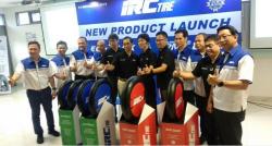 IRC Produksi 2 Ban Motor Bikin Irit Bahan Bakar