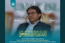 Ketua PP Muhammadiyah Bahtiar Effendy Meninggal Dunia