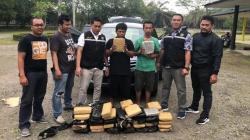 Selundupkan 58 Kg Ganja dari Aceh ke Bandung, 2 Warga Jabar Ditangkap Polres Langkat<