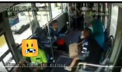 Terekam CCTV, Kecelakaan Bus Trans Jogja Tabrak Pemotor Hingga Tewas, Bus Melarikan Diri