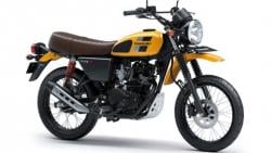 Varian Terbaru Kawasaki W175 Meluncur, Bergaya Scrambler