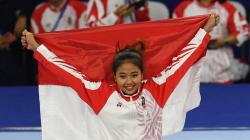 Pesenam Rifda Irfanaluthfi Beri Emas Ke-12 SEA Games 2019 untuk Indonesia