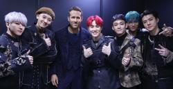Pamer Foto Bareng EXO, Ryan Reynolds Berasa Jadi Member Baru
