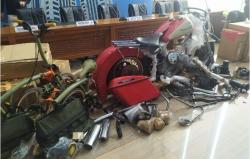 Begini Penampakan Harley Davidson dan Sepeda Brompton yang Diselundupkan Pesawat Garuda