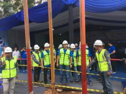 Groundbreaking Pembangunan Instalasi Pengolahan Air Limbah, Anies: Pertama di Indonesia