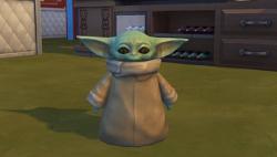 The Sims 4 Hadirkan Patung Baby Yoda