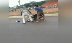 Detik-Detik Pembalap Motor Liar di Tangerang Tewas Tabrak Mobil Arah Berlawanan<