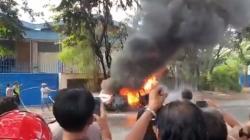 Mobil Terbakar di Cileungsi Bogor, Polisi: Penyebabnya BBM Tumpah