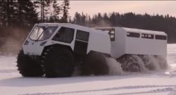 Mobil Buatan Rusia Ini Dapat Menembus Lautan Es dan Air