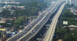 Banjir di Tol Layang Japek II, Pengguna Jalan Diminta Waspada