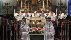 Ibadah Misa Natal di Gereja Katedral Jakarta Berlangsung Khidmat